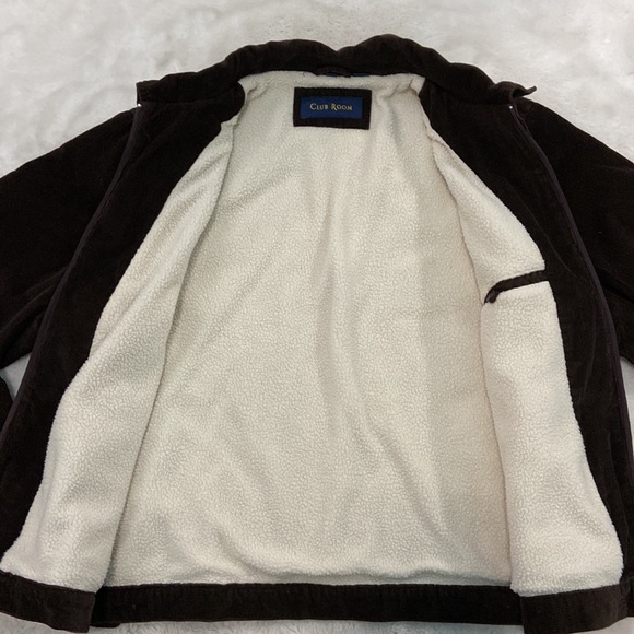 NWT Club Room brown corduroy coat - Picture 3 of 8